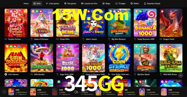 Bônus Generosos e Exclusivos no 345GG para Você!